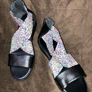 Multicolor Woven Women's Sandals by Bernie mev